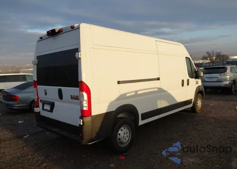 2021 Ram Promaster 2500 High Roof 159 Wb from USA, damaged, VIN 3C6LRVDG3ME508121